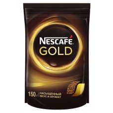 Кофе Нескафе Голд 150гр пакет(12)