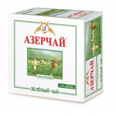 Чай Азерчай зеленый 100 гр. 1*30 шт