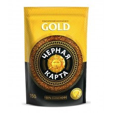 Кофе Черная Карта Gold 150г. пакет