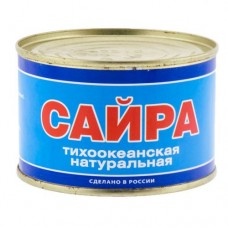 Рыбные консервы Сайра т/о нат.240гр/48 Лагуна