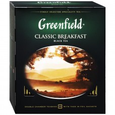 Чай Greenfield Classic Breakfast black(2гр*100п)/9/ 0582-09