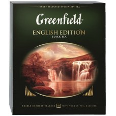 Чай Greenfield English Edition black 200гр/12/1381-12