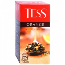 Чай Tess Оранж 1.5гр*25 /10/черн с лист смор и цедр апельсина и ябл tea0647-10