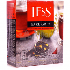 Чай Tess Эрл Грей 100 гр/15/черн с цедр цитр и аром бергамота 0644-15