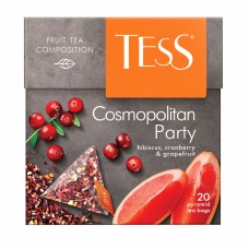 Чай Tess Космополитан Пати (2гр.*20п)пирамида/1008-12