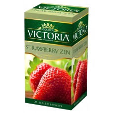 Чай Golden Victoria "Strawberry Zen" 25 п*1,5 (0,45/12)