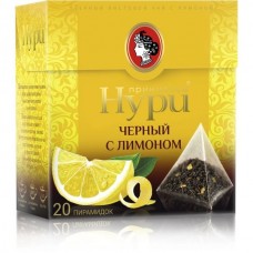 Чай Нури ар.пирам.лимон 20*1,8гр (12) код 0943-12