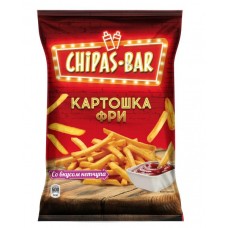 Снеки со вкусом кетчупа "Chipas BAR", 21, 50 г, 1,05 кг