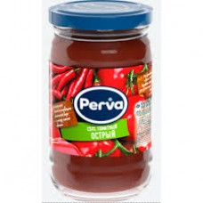 Соус томатный острый 360 гр.PERVA стекло (12)