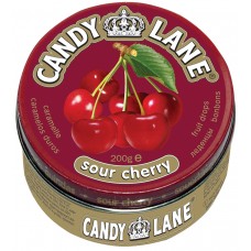 Candy Lane леденцы кислая вишня, ж/б, 6*4, 200 г