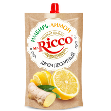 Джем десертный Имбирь-лимон "Mr.Ricco" дой-пак 0,3 кг/16