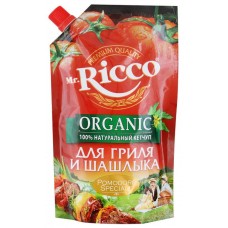 Кетчуп Mr. Ricco Pomodoro Speciale "Для гриля и шашлыка"дой-пак 0,35кг (16)