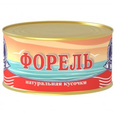 Рыбные консервы МС Форель натуральная МС 230гр./24шт